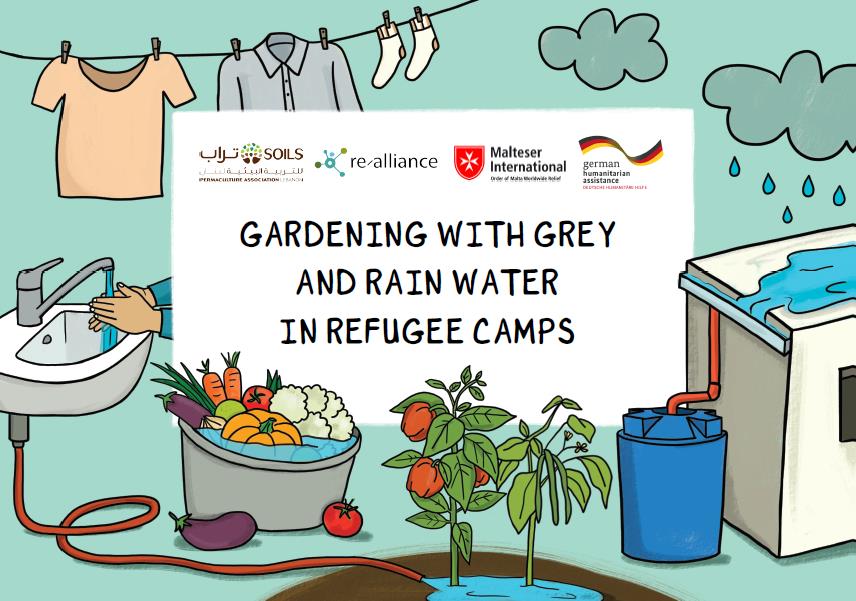 Gardening with grey water