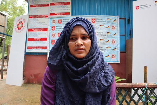 Jamalida, refugee in Bangladesh