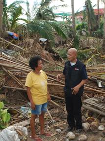 Nothilfe nach Taifun Haiyan