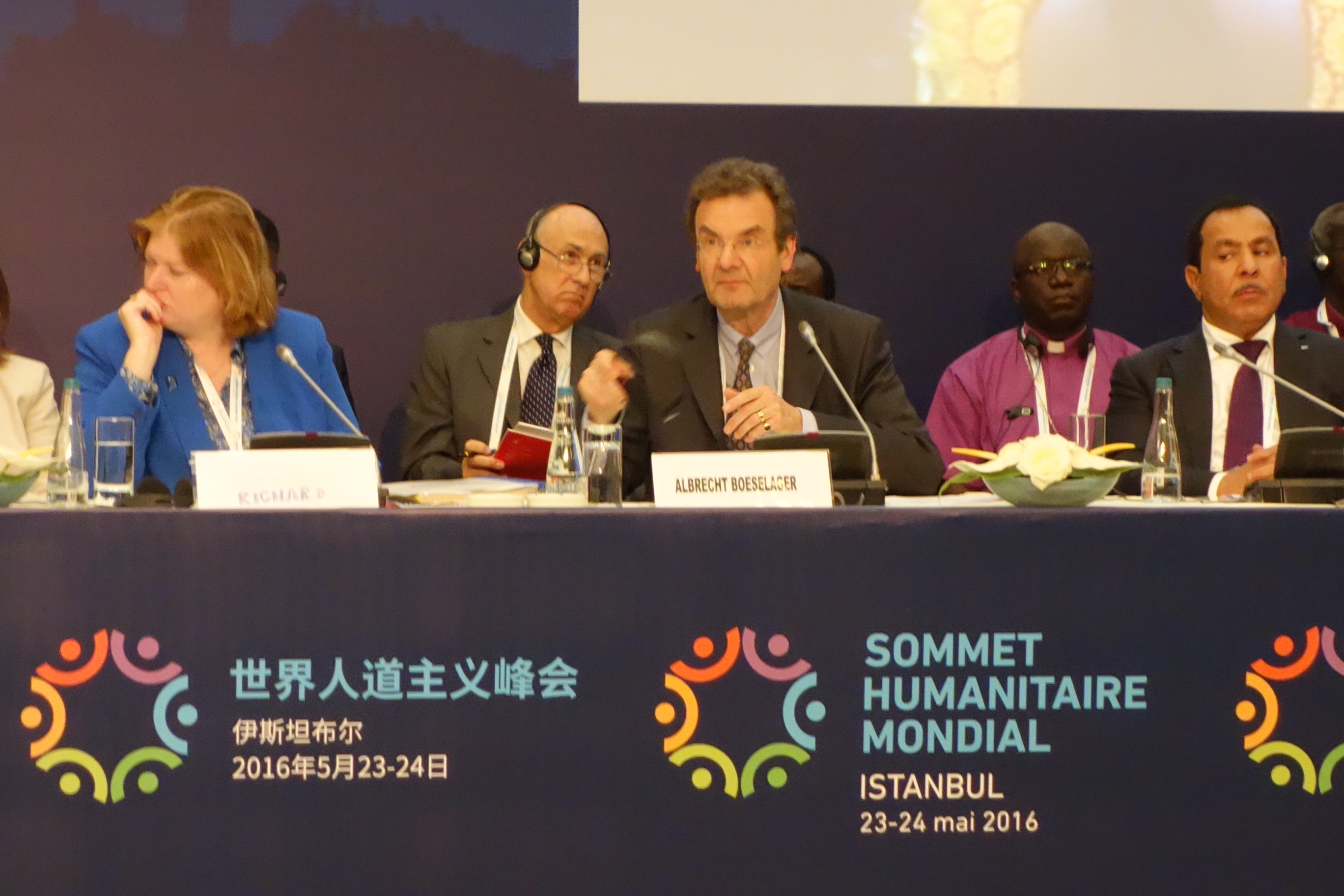 Abrecht von Boeselager, Grand Chancelier de l'Ordre de Malte au Sommet Humanitaire Mondial