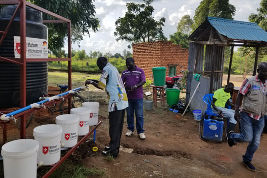Hygienetrainings in der DR Kongo