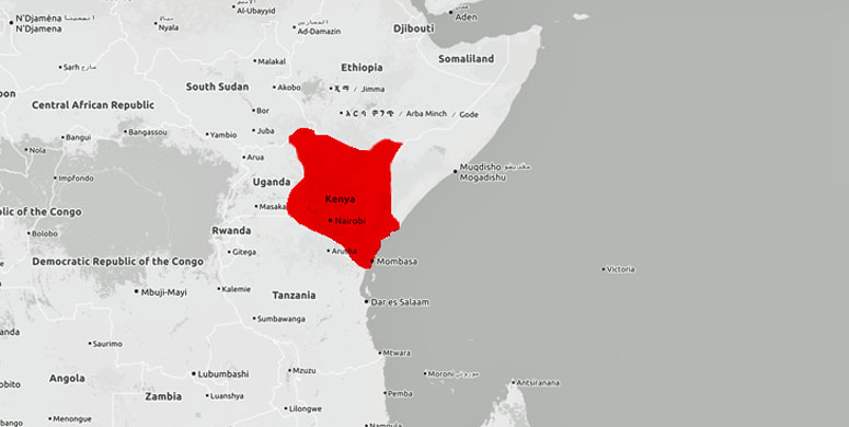 Standorte Kenia