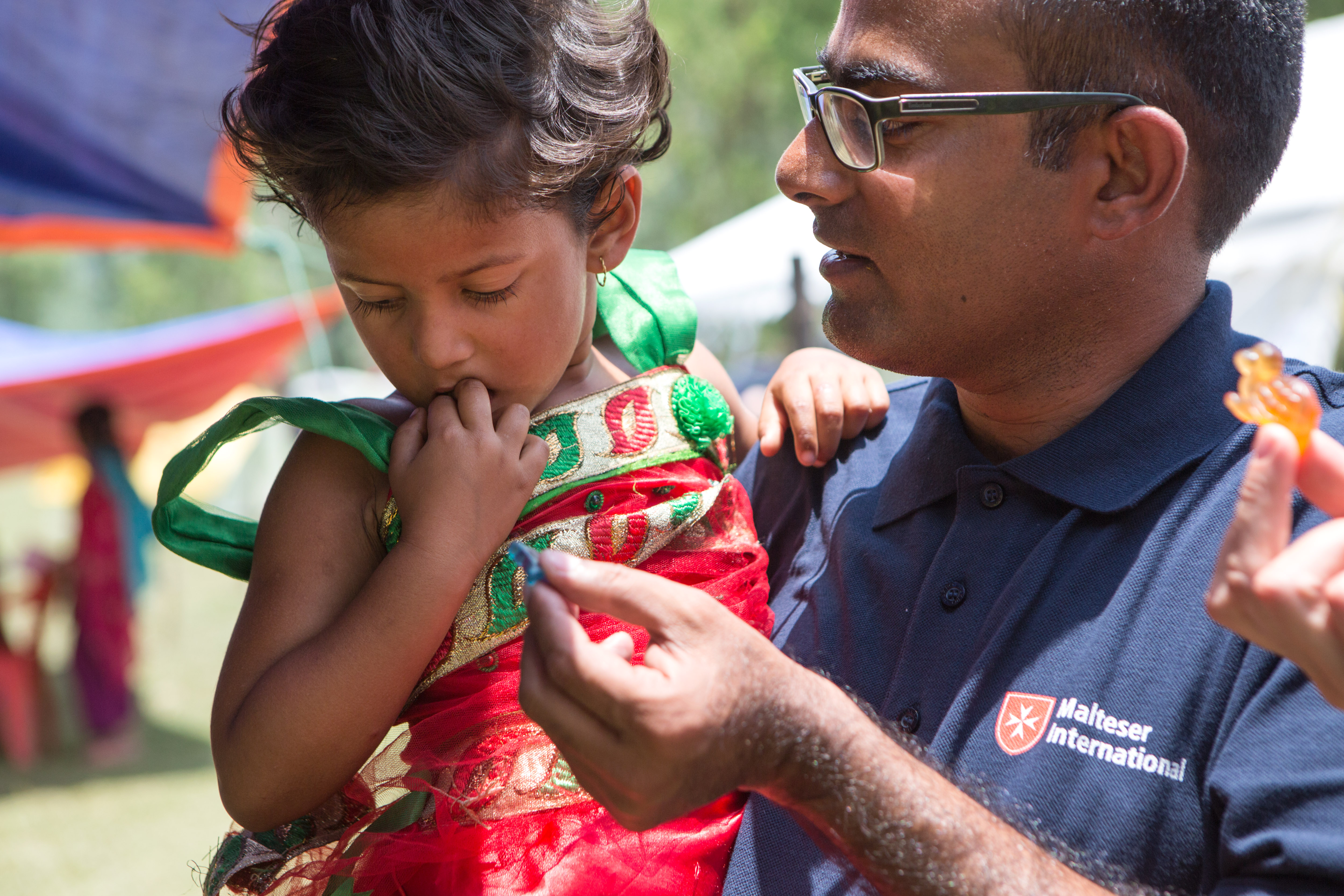 In total, our aid made a vital difference to the lives of more than 92,000. Credit: Jana Asenbrennerova