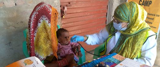 Gesundheits- und Ernährungsversorgung für afghanische Geflüchtete und Gastgemeinden in Pakistan
