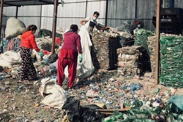 Nachhaltiges Plastikmanagement in Indien