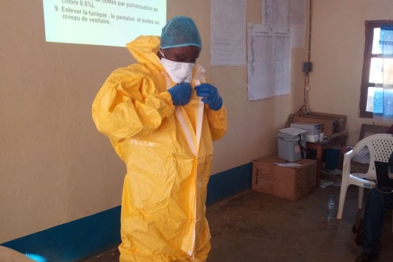 Ebola Schutzausrüstung