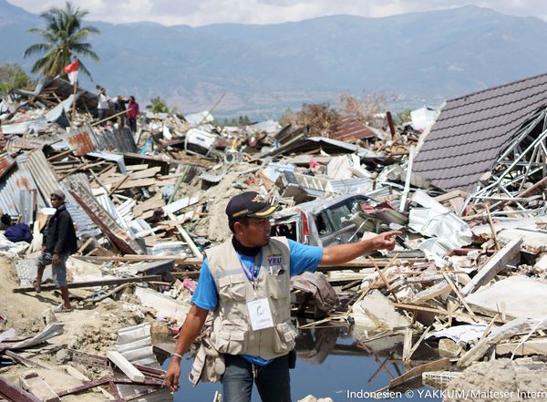 Wiederaufbau nach Tsunami in Indonesien