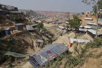 Refugee camp in Bangladesh