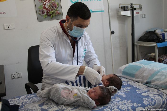 Providing healthcare in Syria