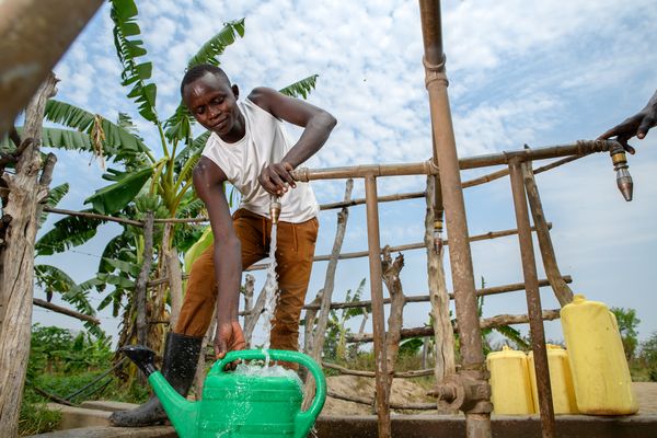 Wasserversorgung in Uganda