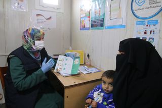 Unterernährung in Syrien